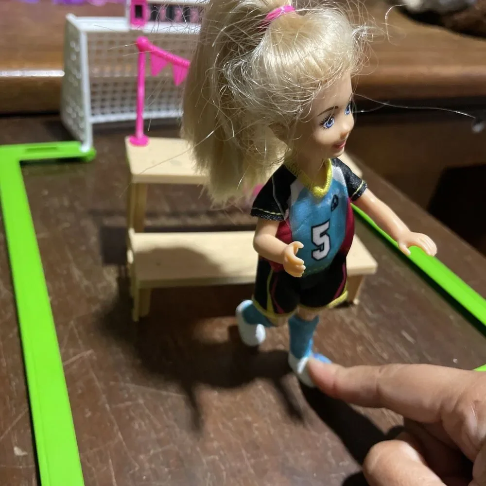 MATTEL Barbie Chelsea soccer player With Some Accessories
